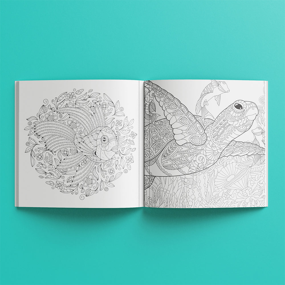 Art Maker Masterclass Collection Mindwaves Colouring Kit
