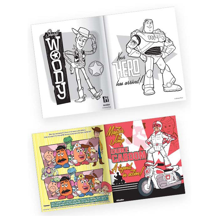Inkredibles Toy Story 4 Colouring Activity Kit 3y+