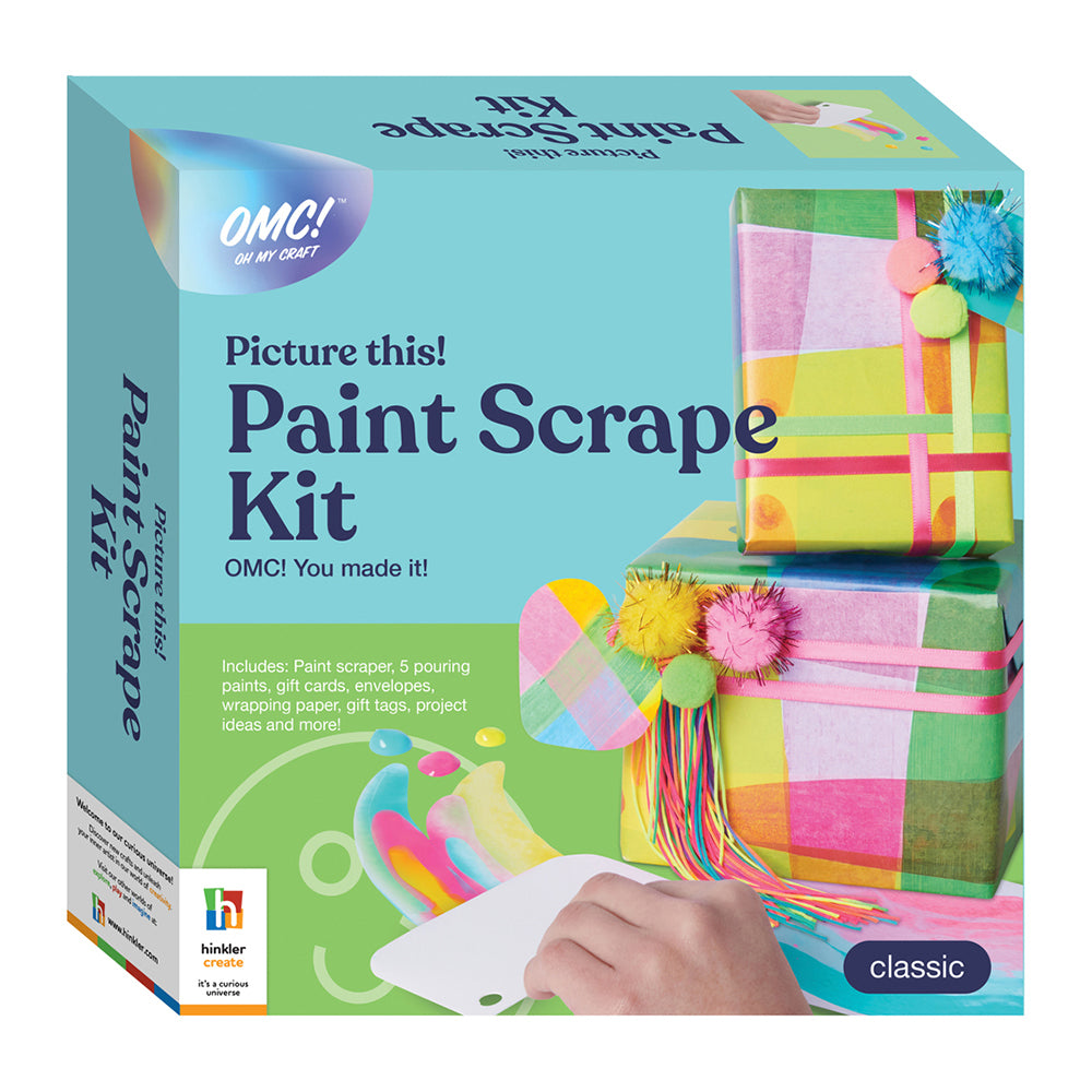 Mindbogglers OMC Picture This Paint Scrape Kit Art/Craft
