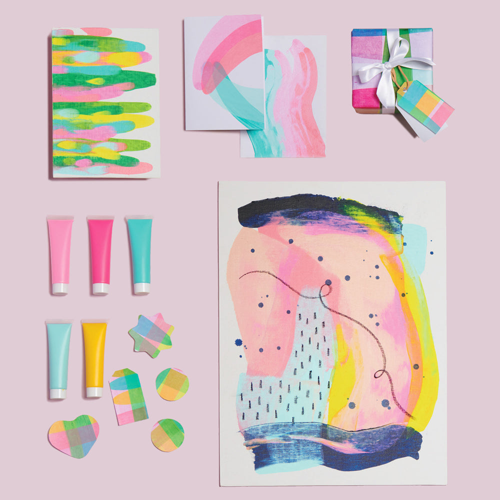 Mindbogglers OMC Picture This Paint Scrape Kit Art/Craft