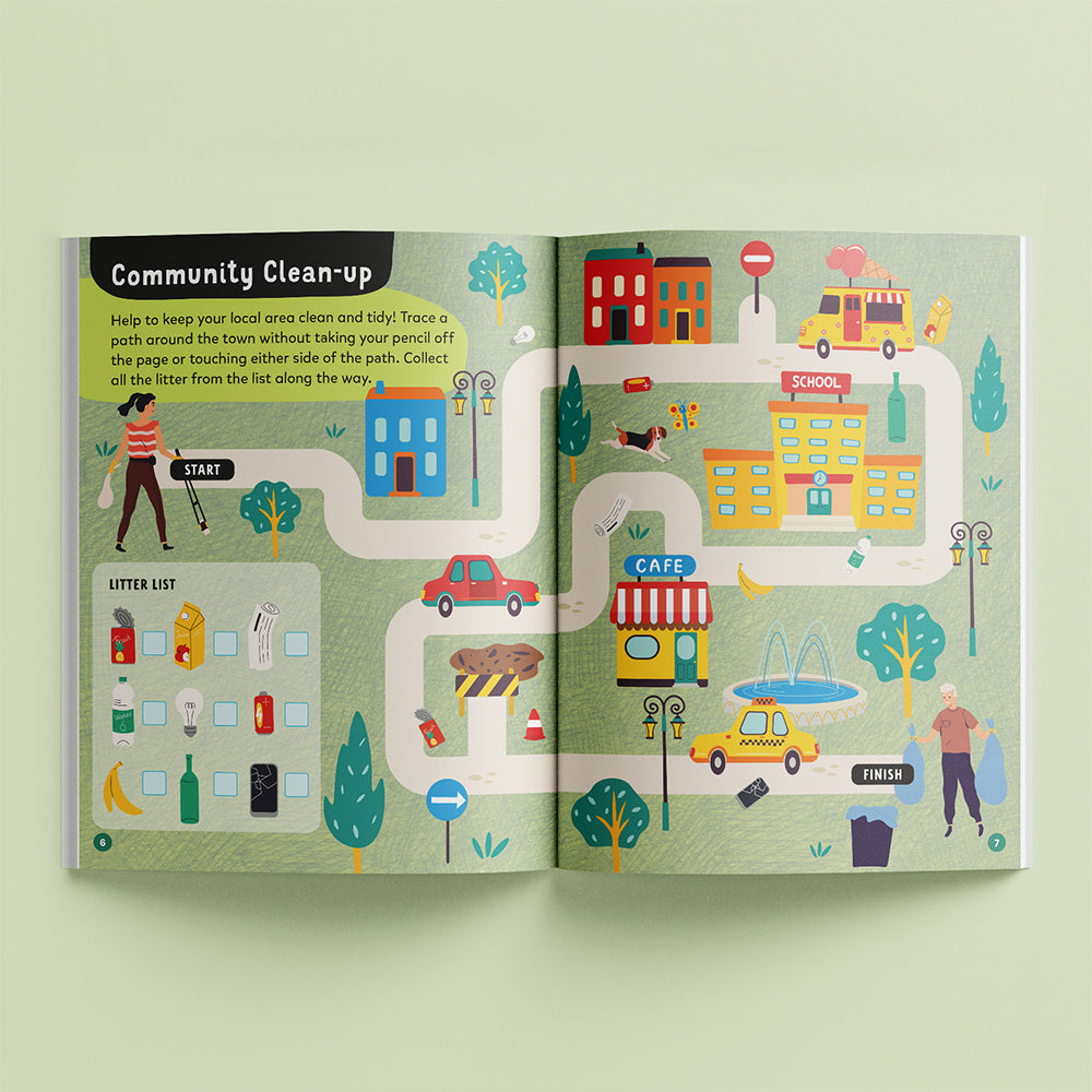 Building Blocks Eco Zoomers My Green Childrens Activity Book 5y+