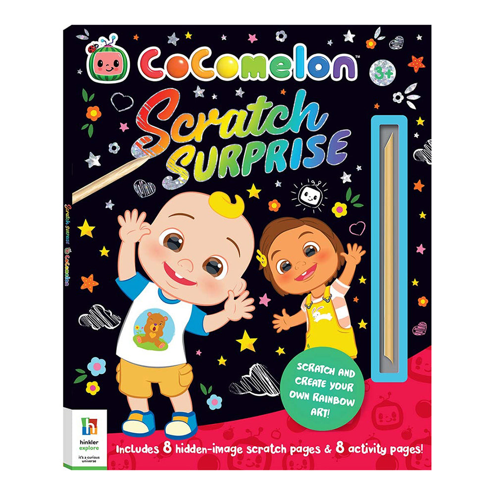 Kaleidoscope Scratch Surprise CoComelon Activity Book 3y+