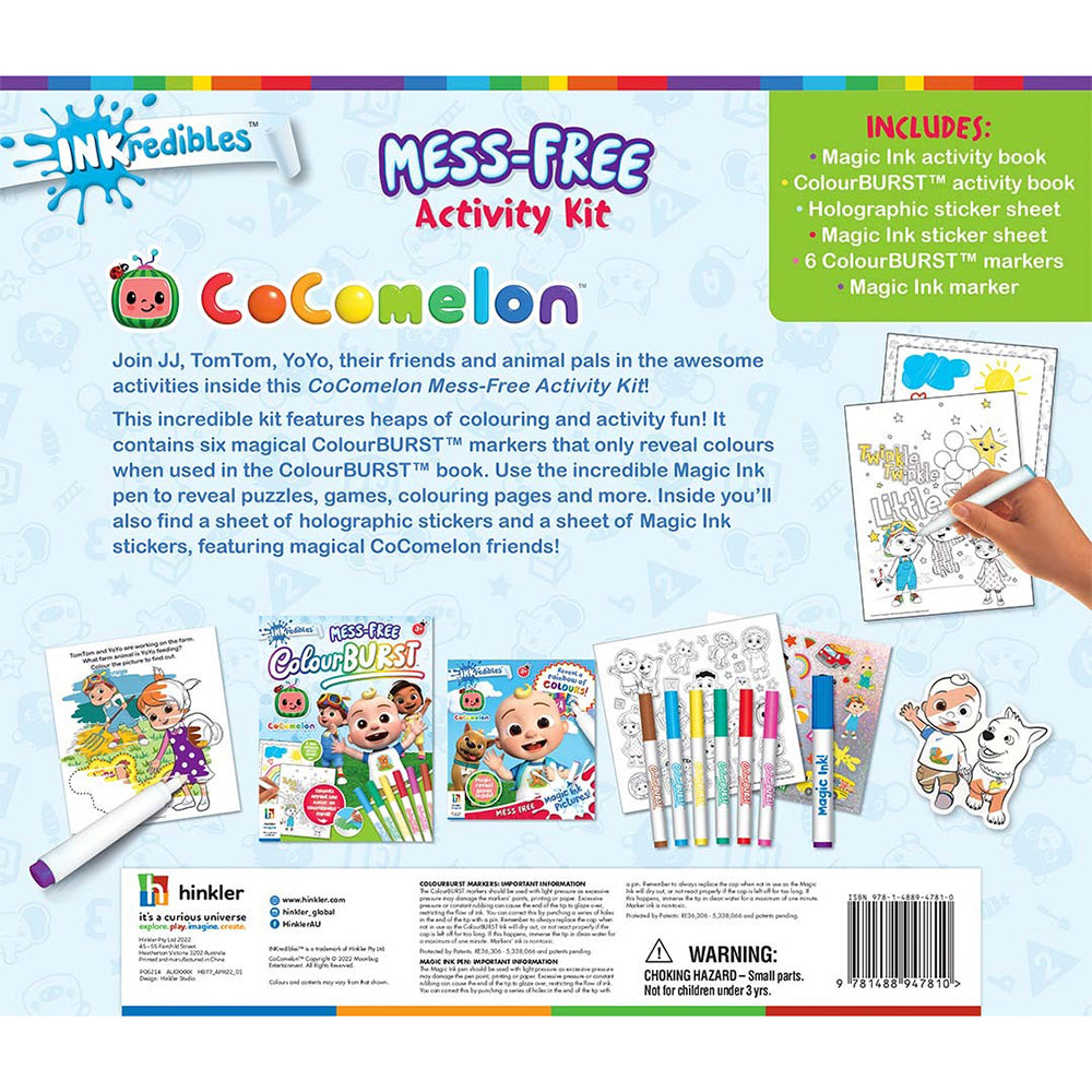 Inkredibles CoComelon Colouring Art Activity Kit 3y+