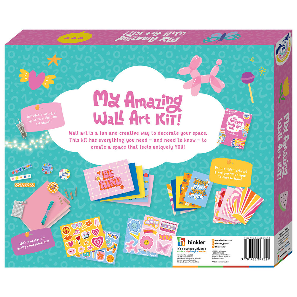 Elevate Mindful Me My Amazing Wall Art Kit Craft Activity Kit 6y+