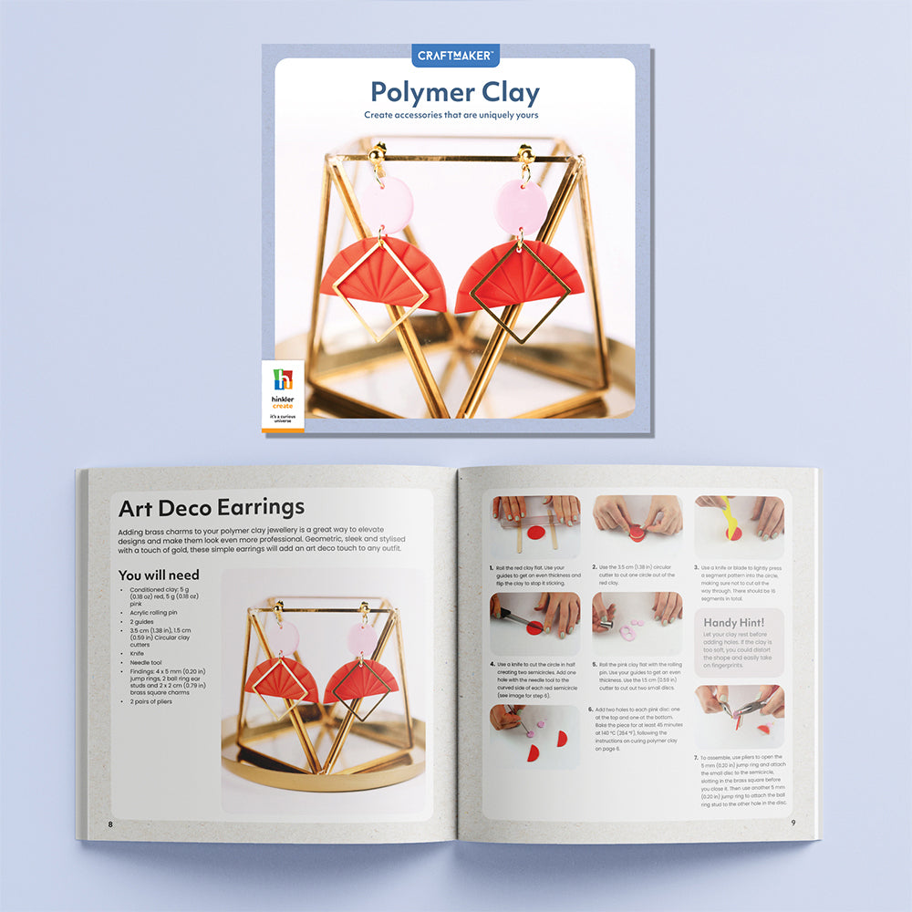 Craft Maker Polymer Clay Kit Classic Art Activity Kit