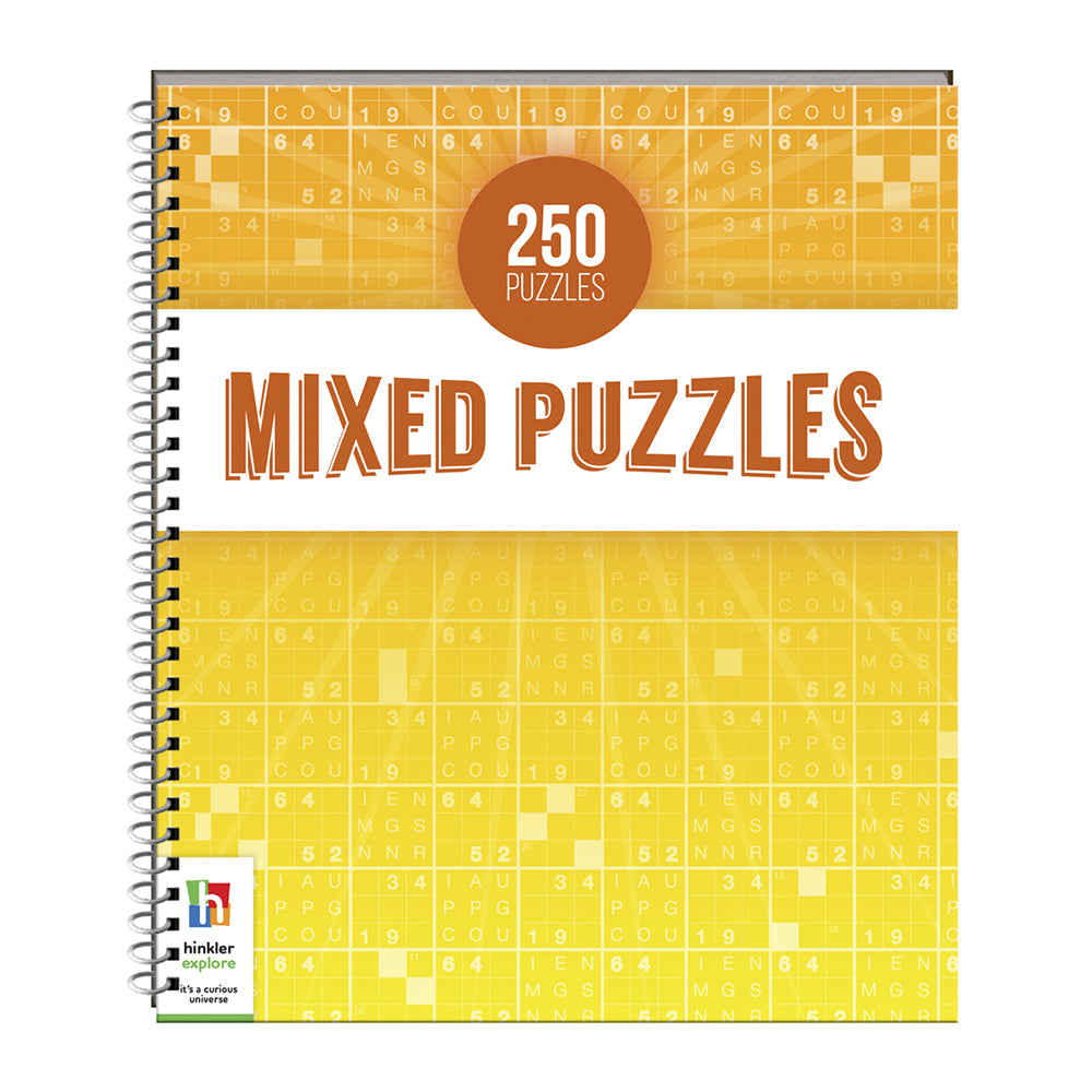 Kaleidoscope Solve It 250 Mixed Puzzles Adults 288-Page Fun Game Play Book