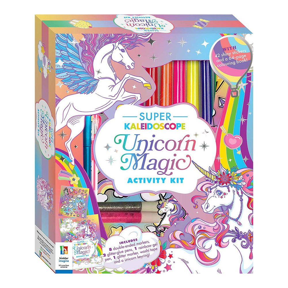 Kaleidoscope Super Unicorn Magic Art Activity Kit 6y+