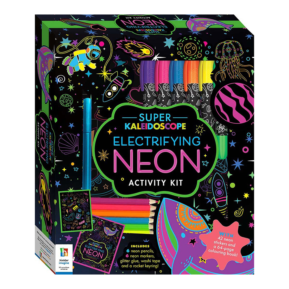 Kaleidoscope Super Electrifying Neon Activity Kit 6y+