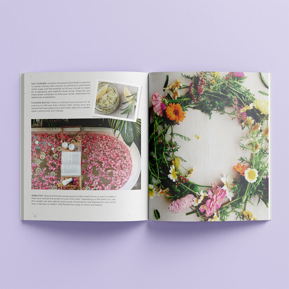 Elevate Creating Smudge Sticks Wellness Project Book