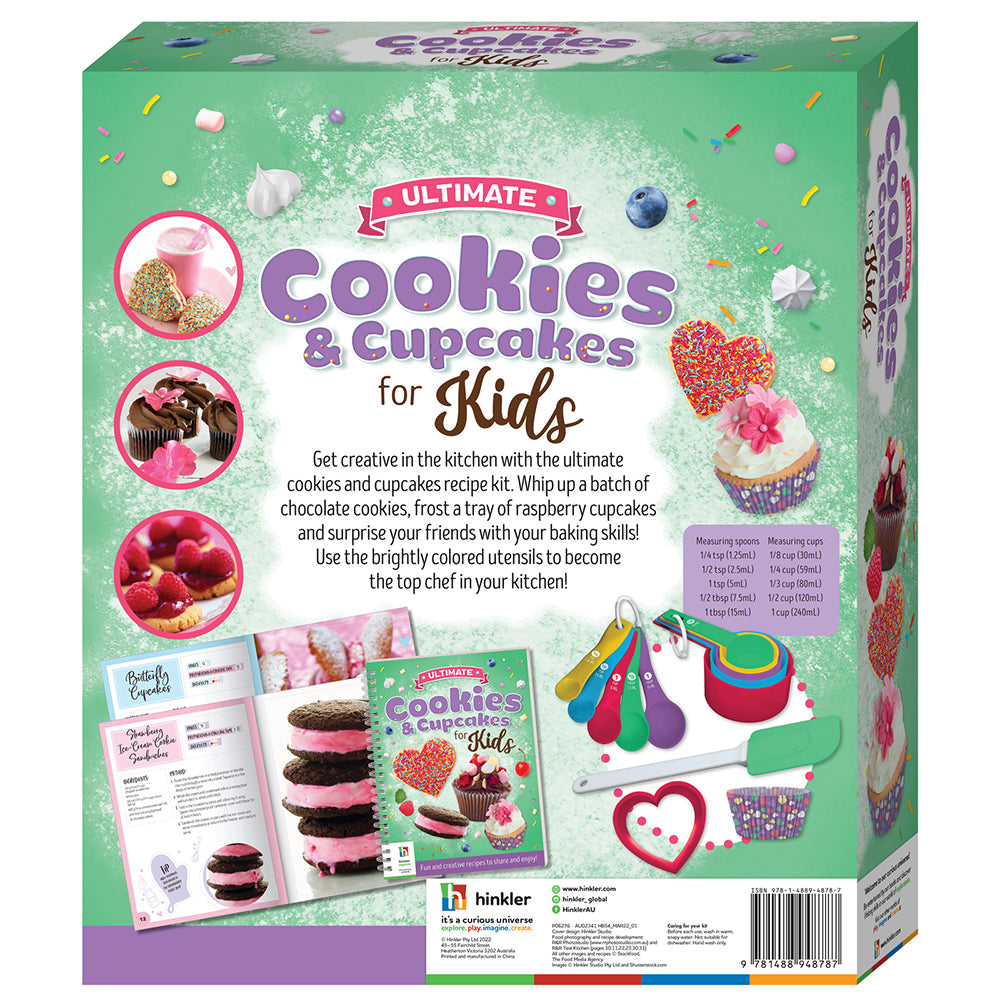 Wonderfull Ultimate Cookies & Cupcakes for Kids Activity Kit 8y+