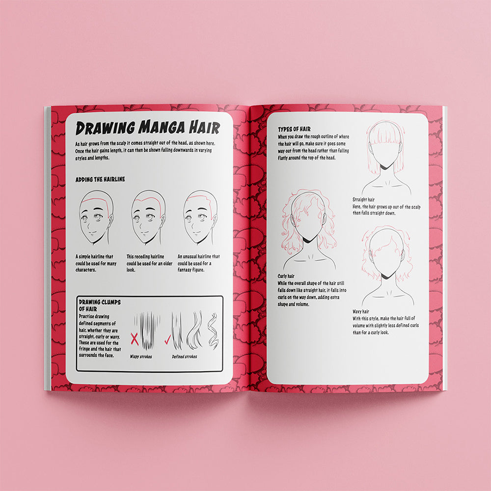 Art Maker Manga Drawing Book Art/Craft Activity Book