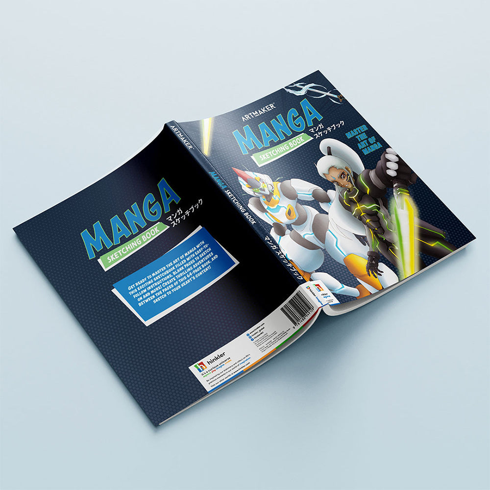 Art Maker Manga Sketching Book Adult Activity Book