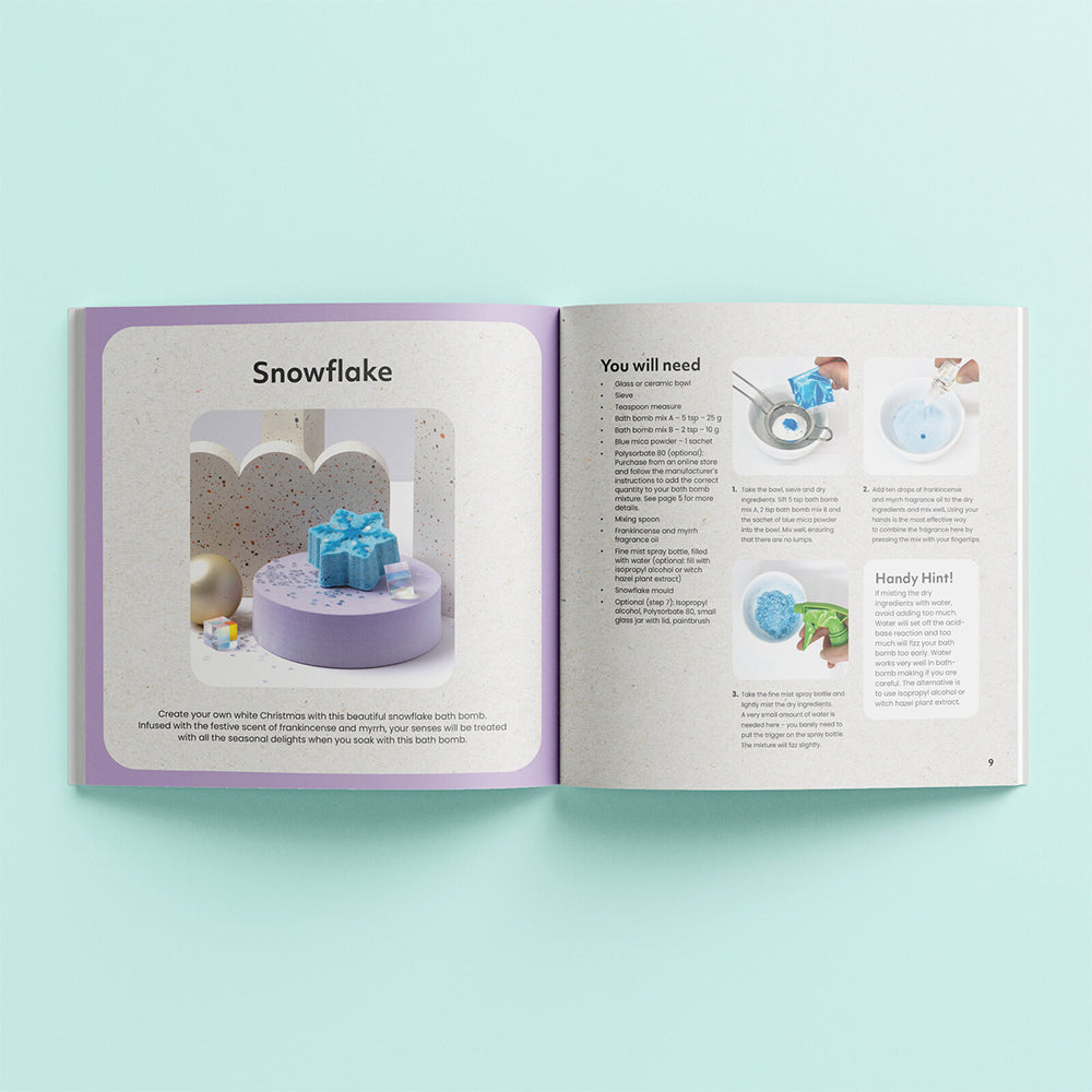 Craft Maker Christmas Bath Bombs Craft Activity Kit