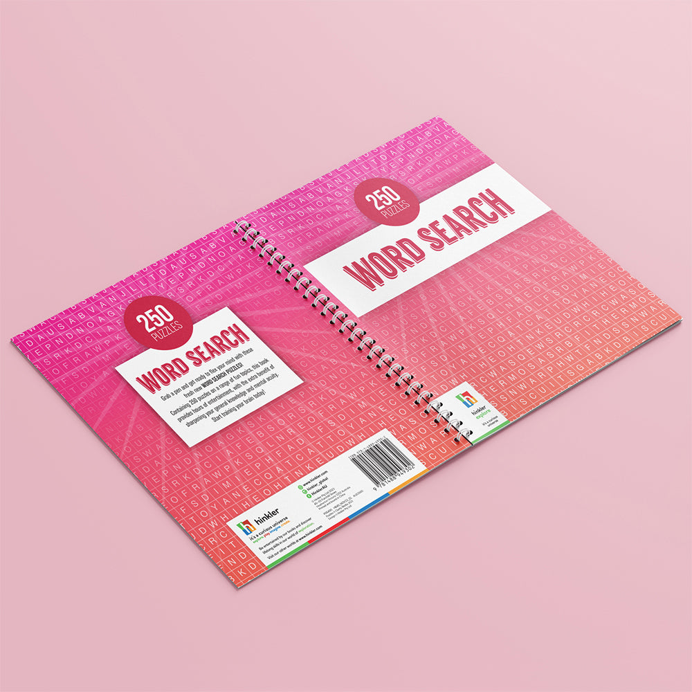 Solve It! 250 Puzzles Word Search Adults Puzzle Book