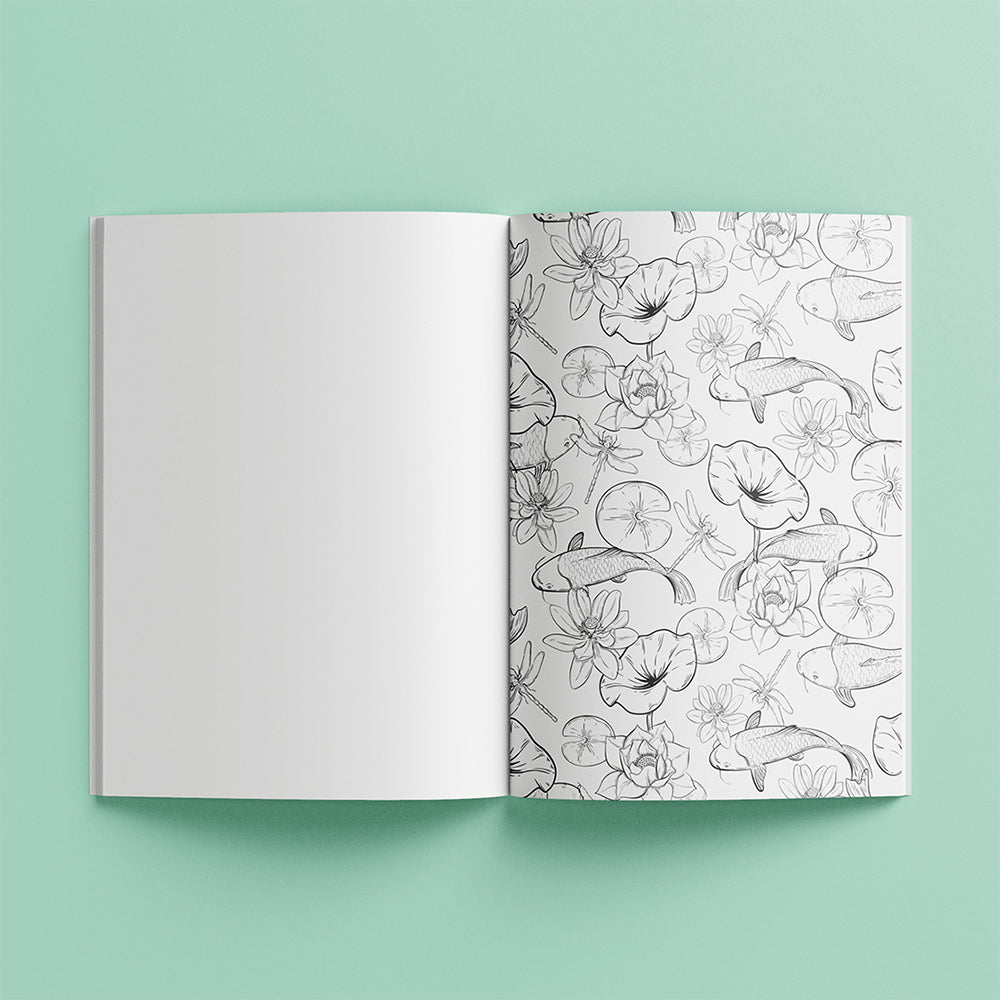 Art Maker Zen Colour Patterns Adults Colouring Activity Book