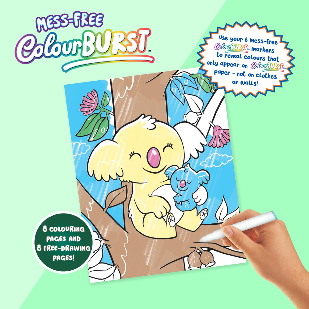Inkredibles Mess Free Colour Burst In the Wild Activity Book Kids 3+