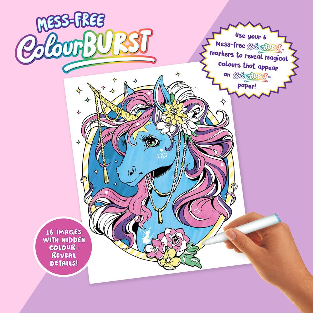 Inkredibles Colour Burst Magical Worlds Kids Colouring Kit 3y+