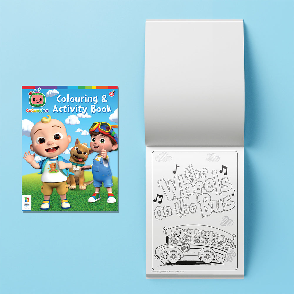 Kaleidoscope Colouring Kit CoComelon Colouring Activity Kit 6y+