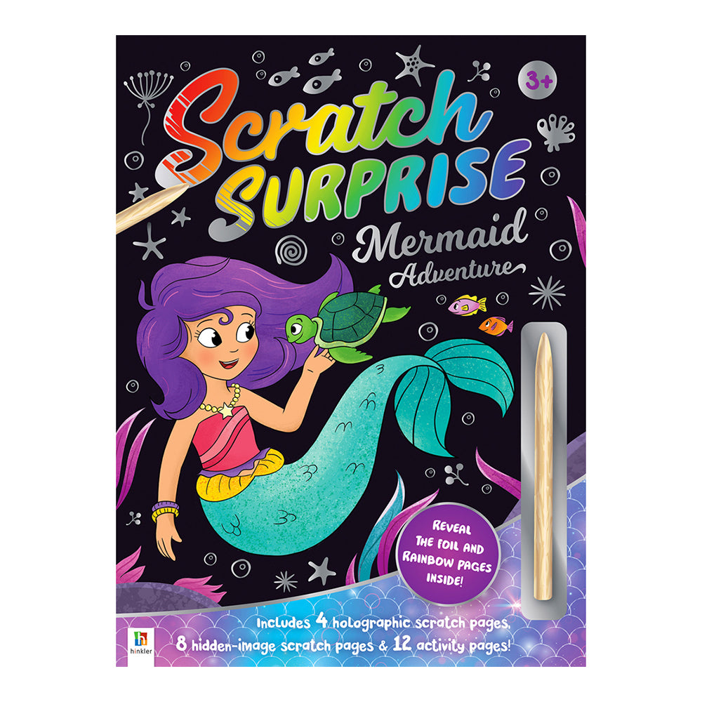 Kaleidoscope Scratch Surprise Mermaid Adventure Kids Activity