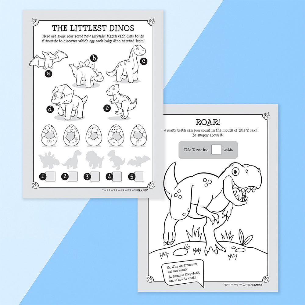 Kaleidoscope Scratch Surprise Dinosaur Discovery Activity Book 3y+