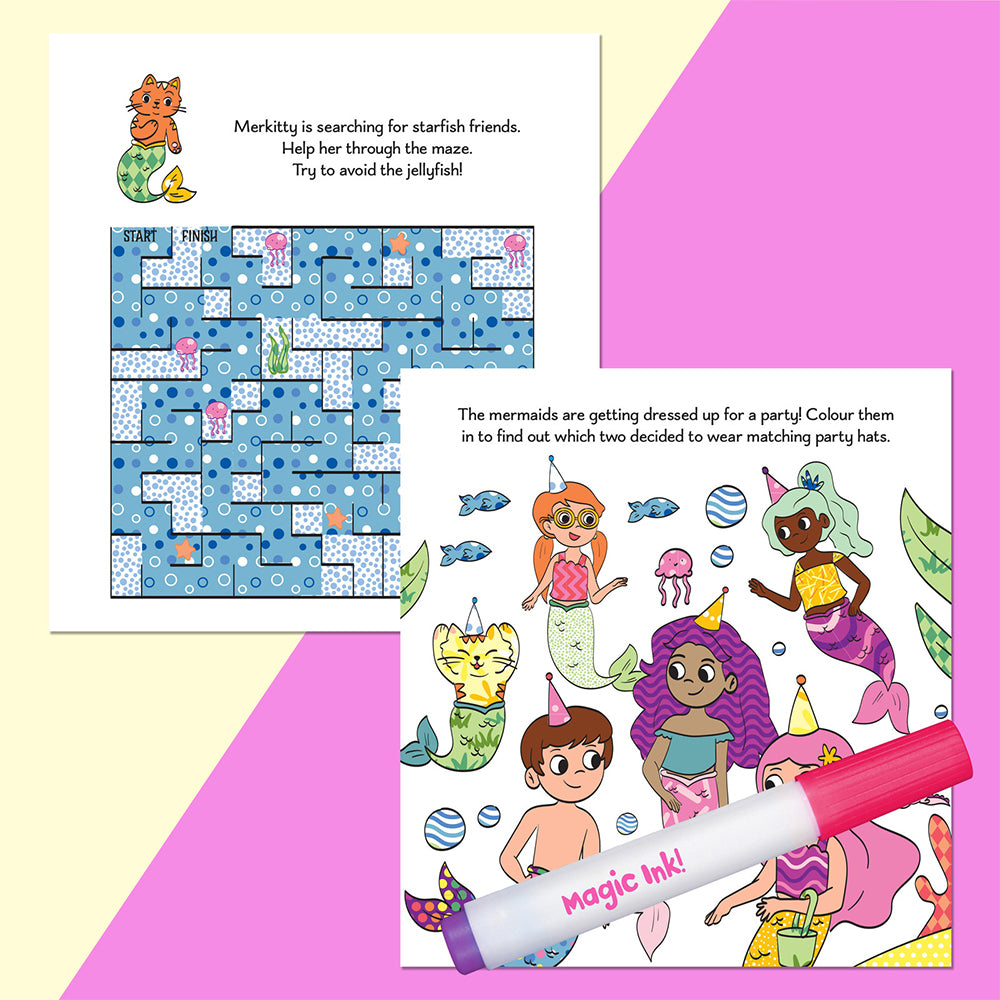 Inkredibles Magic Ink Pictures Mermaid Magic Activity Kit 3y+