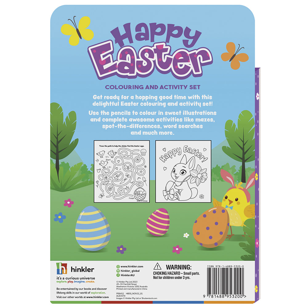 Kaleidoscope Happy Easter Colouring & Craft Activity Set Kids/Childrens 3y+