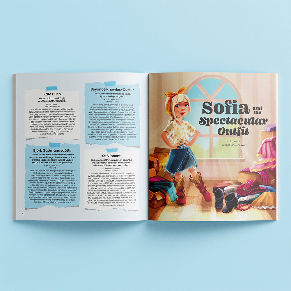 Bonney Press Girls Like Us Childrens/Girls Story And Journal Book 6y+