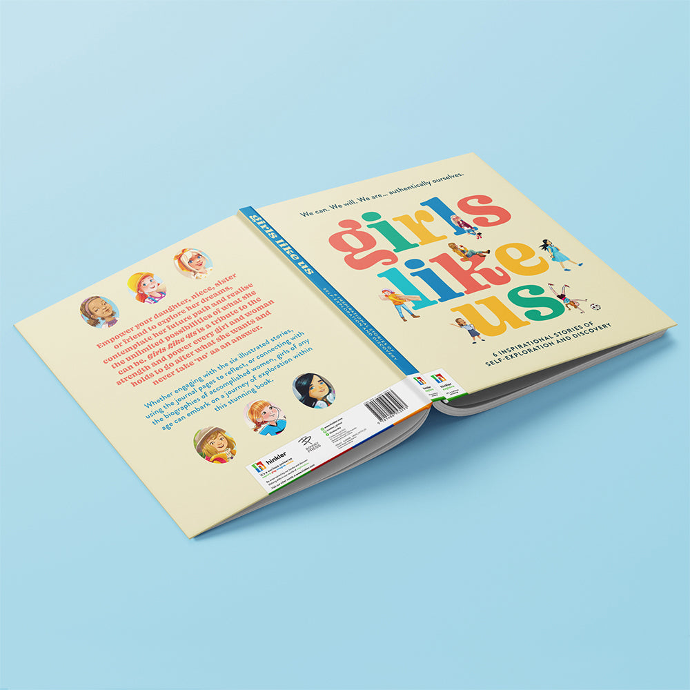 Bonney Press Girls Like Us Childrens/Girls Story And Journal Book 6y+