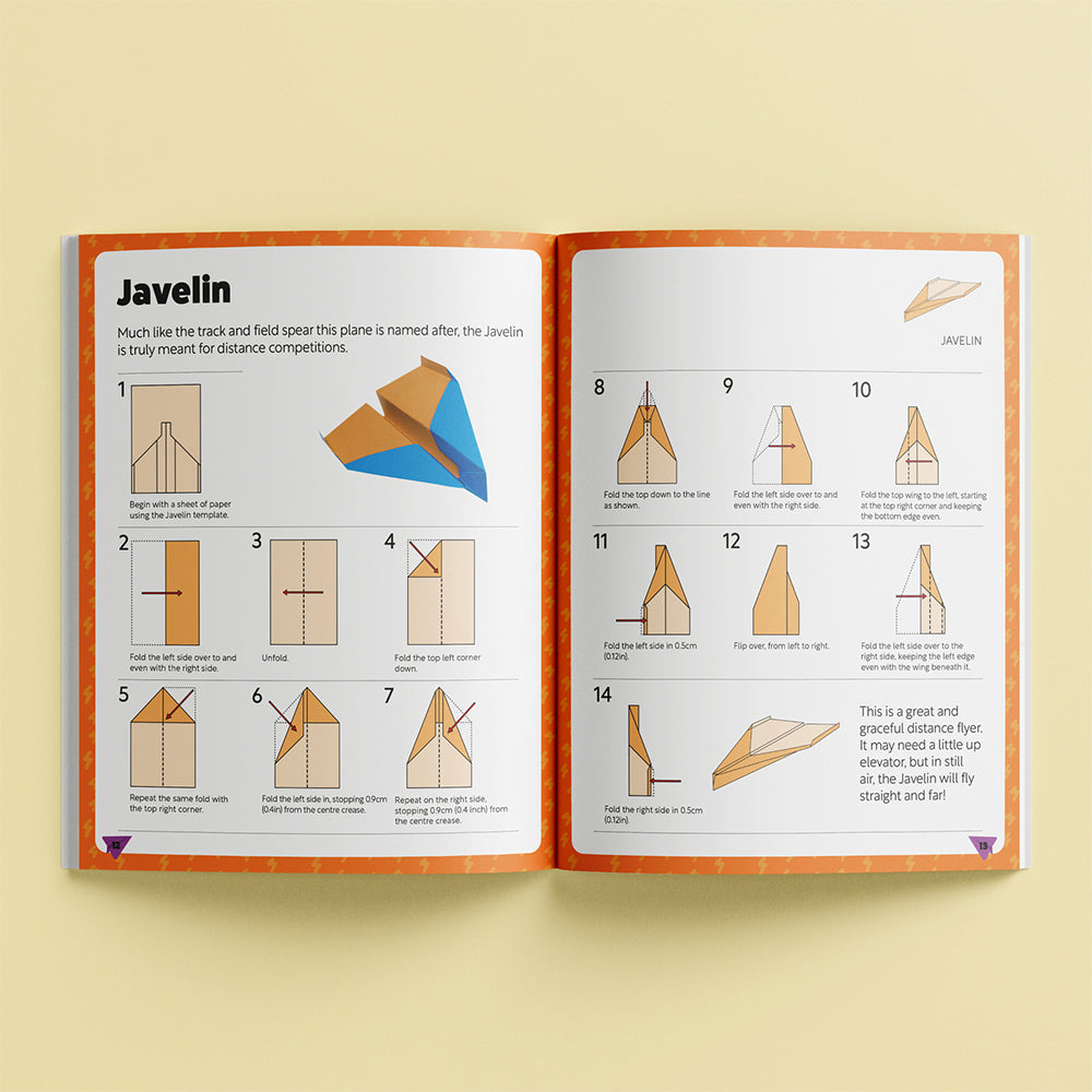 Zap! Extra01 Paper Planes Craft Art Activity Kit 8y+