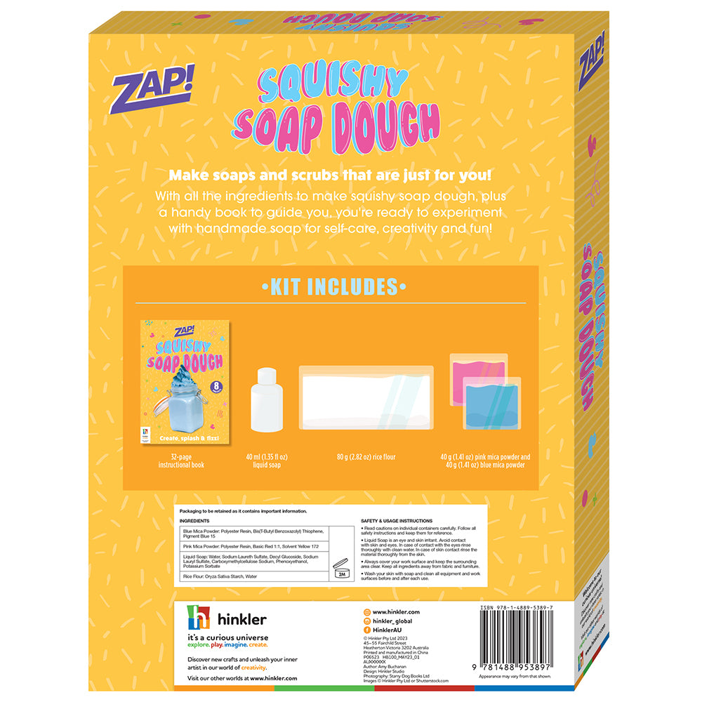 Zap! Extra Squishy Soap Dough Kids Craft Activity Kit 8y+