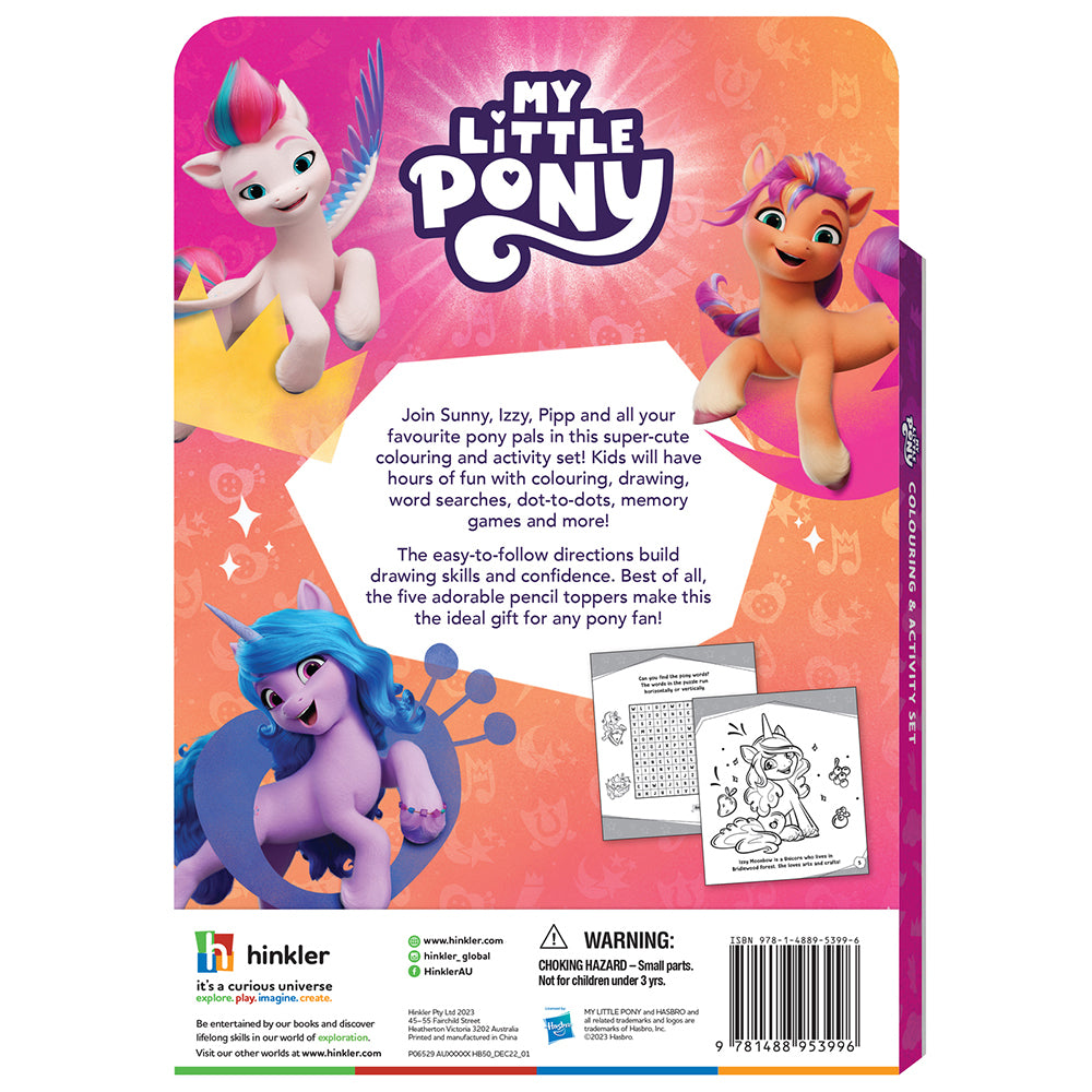 Kaleidoscope My Little Pony Colouring & Activity Set Kids Book 3y+