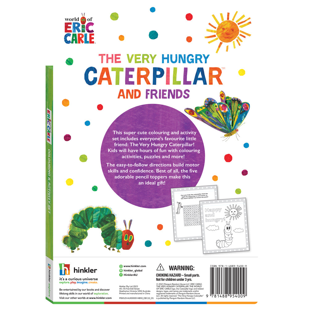 Art Maker The Very Hungry Caterpillar Colouring & Activity Set 3-6y