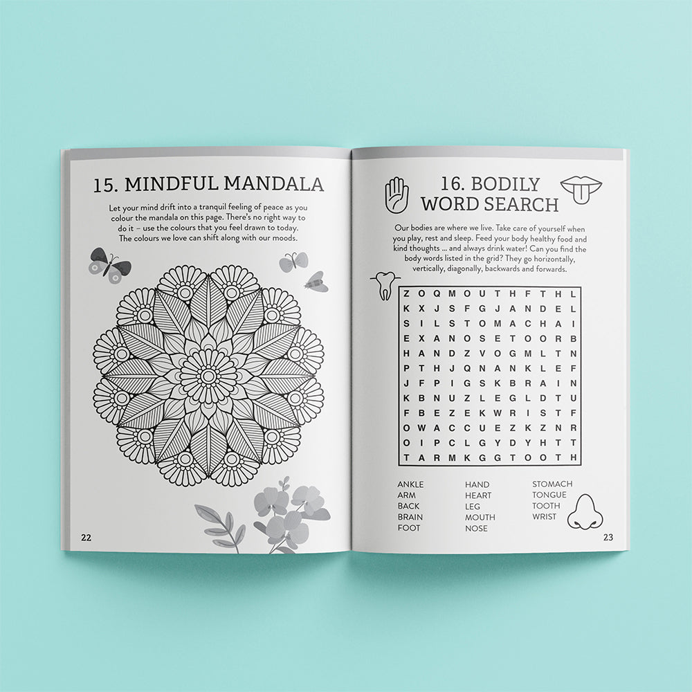 Elevate Mindful Me Amazing Puzzles Childrens Puzzle Book