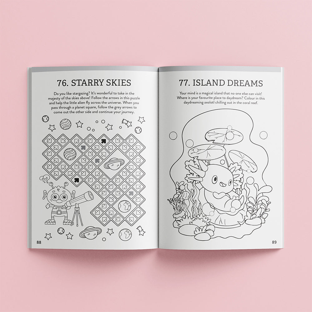 Elevate Mindful Me Epic Puzzles Childrens Puzzle Book 6y+