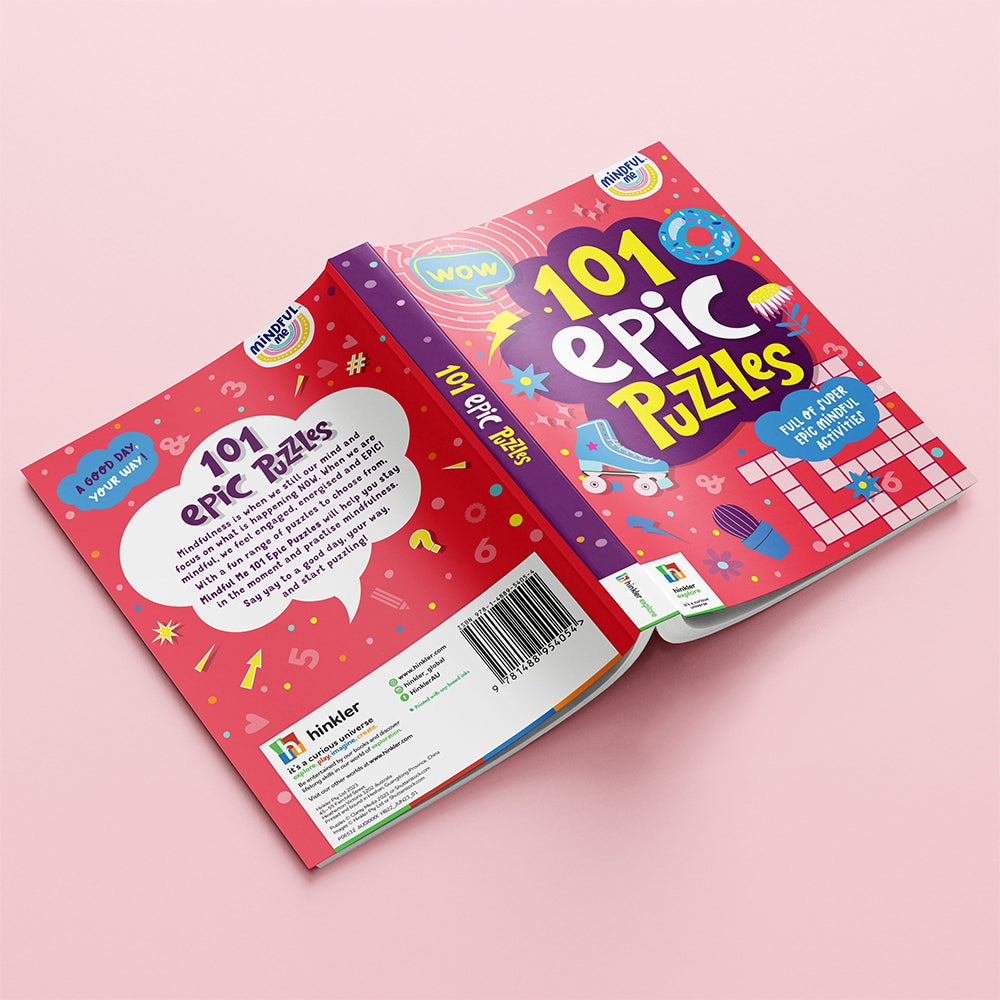 Elevate Mindful Me Epic Puzzles Childrens Puzzle Book 6y+