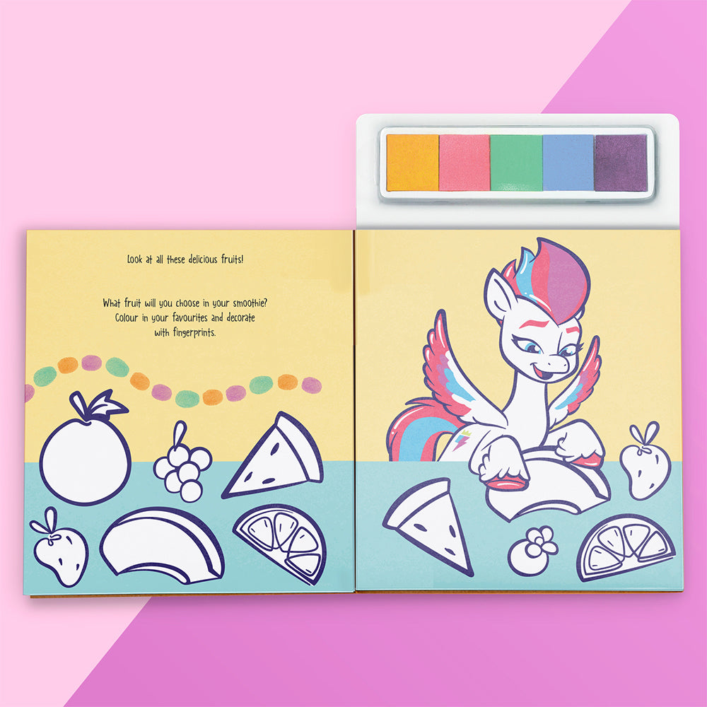 Kaleidoscope My Little Pony Finger Prints Kids Book 3y+