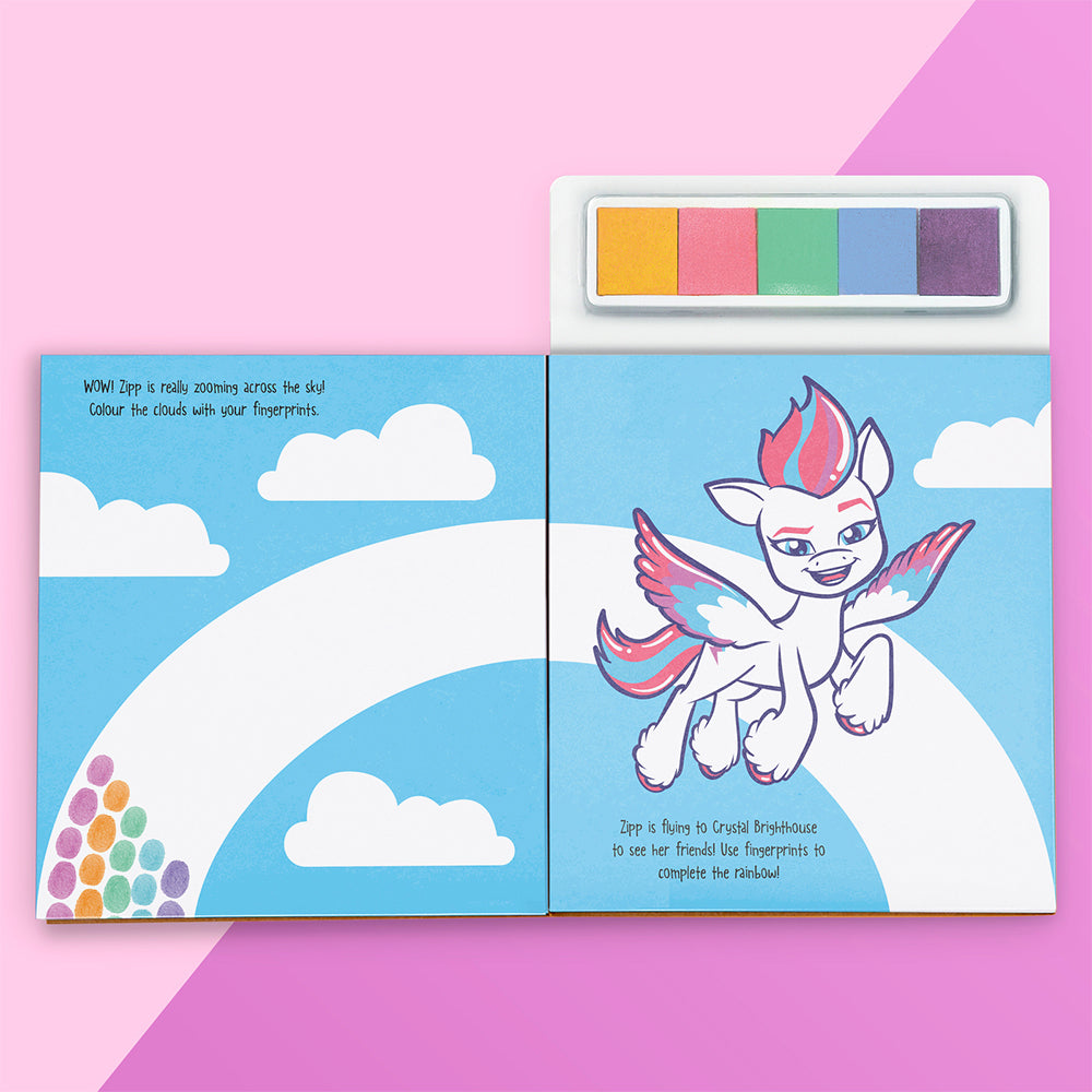 Kaleidoscope My Little Pony Finger Prints Kids Book 3y+
