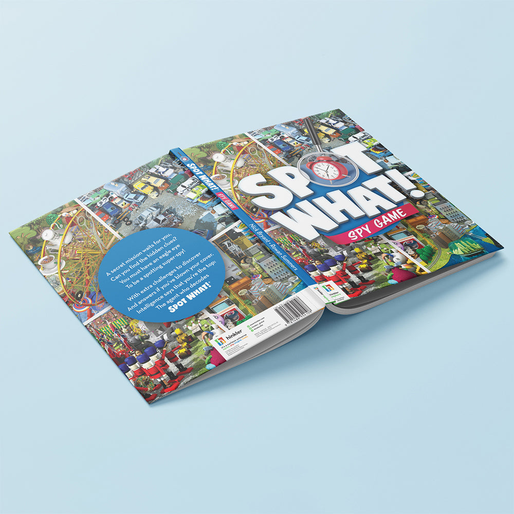 Wonderfull Spot What Spy Game Childrens Puzzle Activity Book 6y+