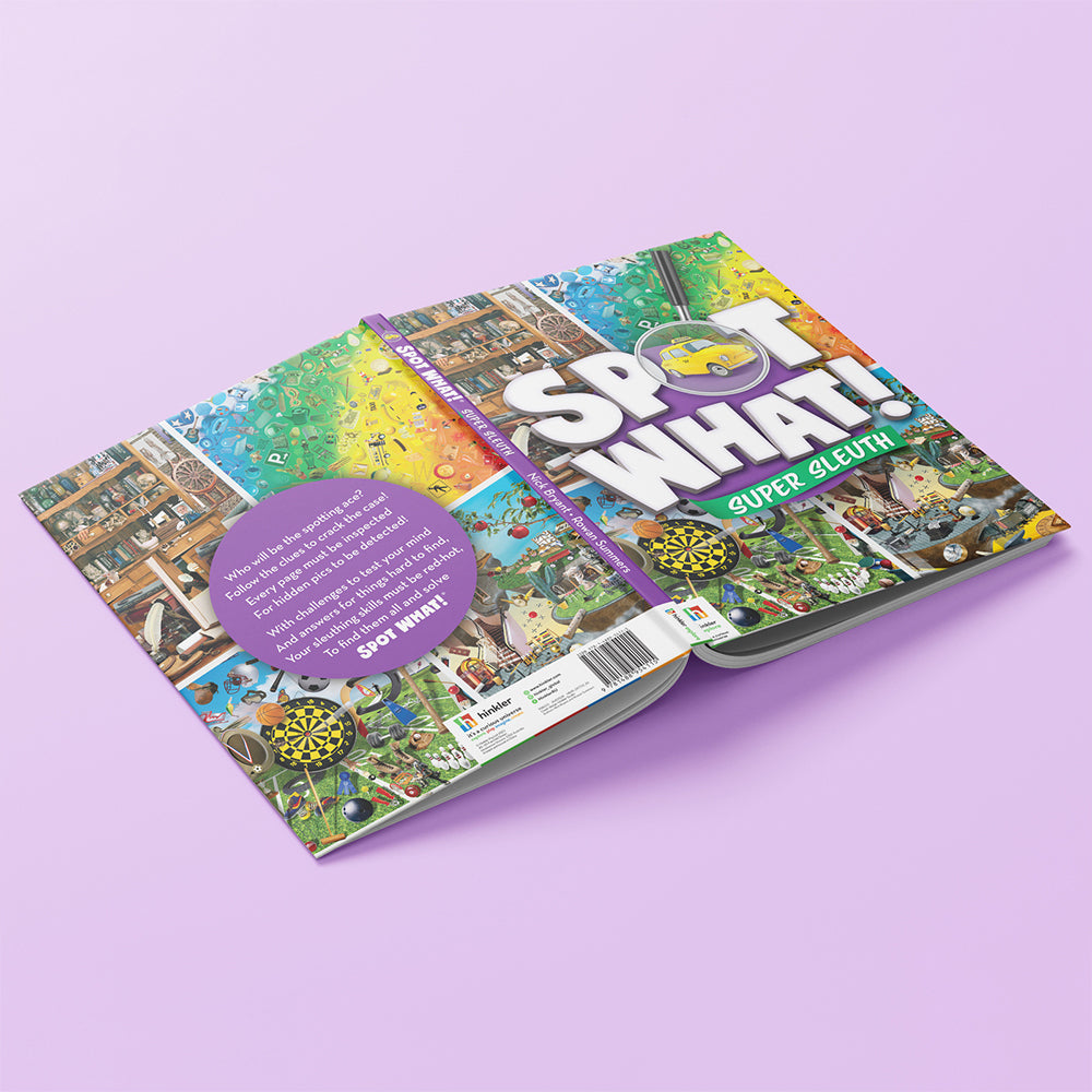 Wonderfull Spot What Super Sleuth Childrens Puzzle Activity Book 6y+