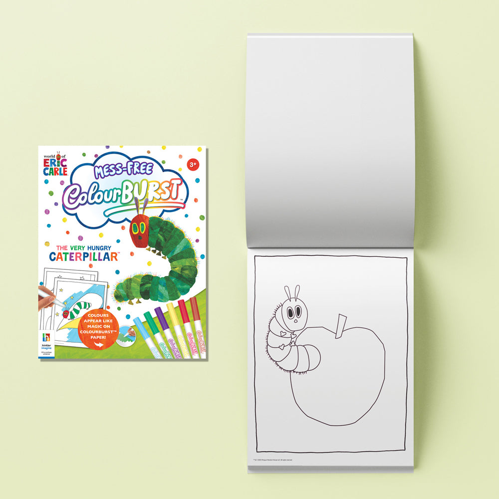 Inkredibles Colour Burst Caterpillar Book/Marker Set Kids 3y+