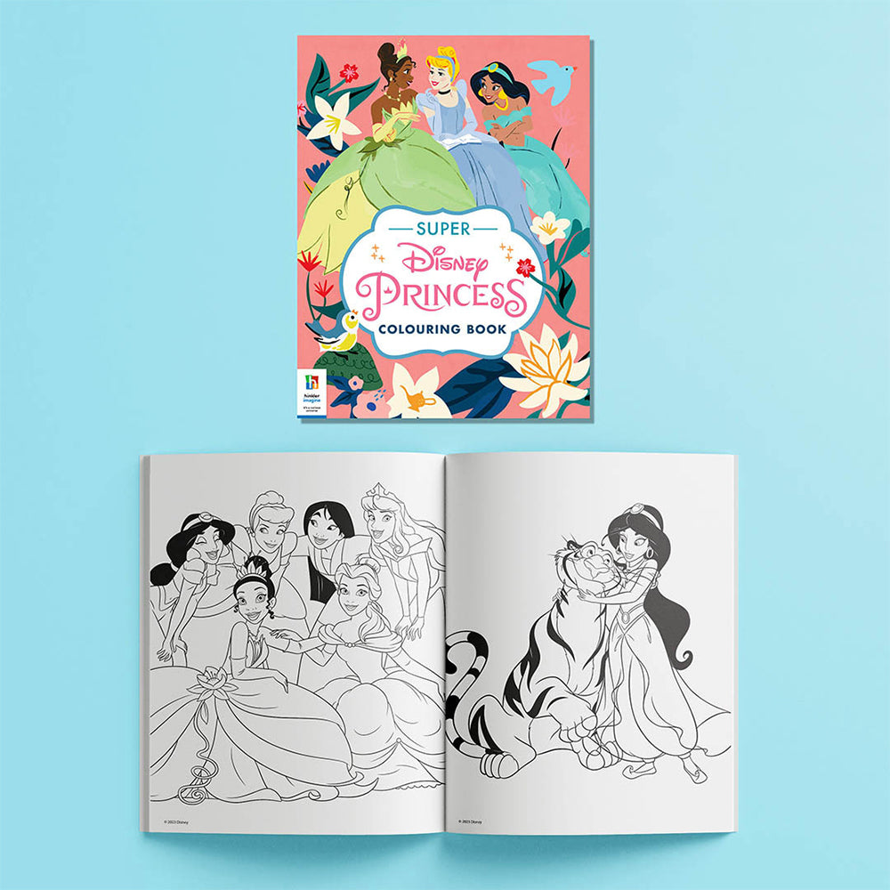 Kaleidoscope Super Disney Princess Colouring & Activity Kit 6y+