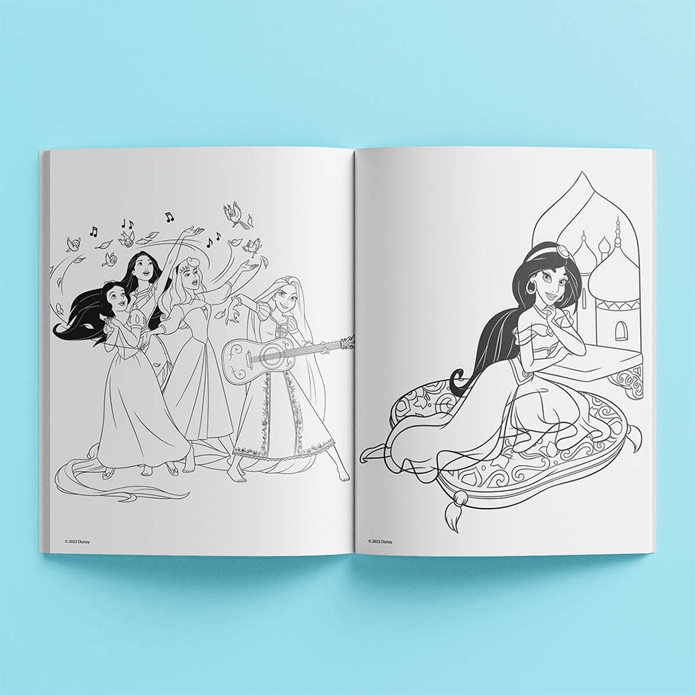 Kaleidoscope Super Disney Princess Colouring & Activity Kit 6y+