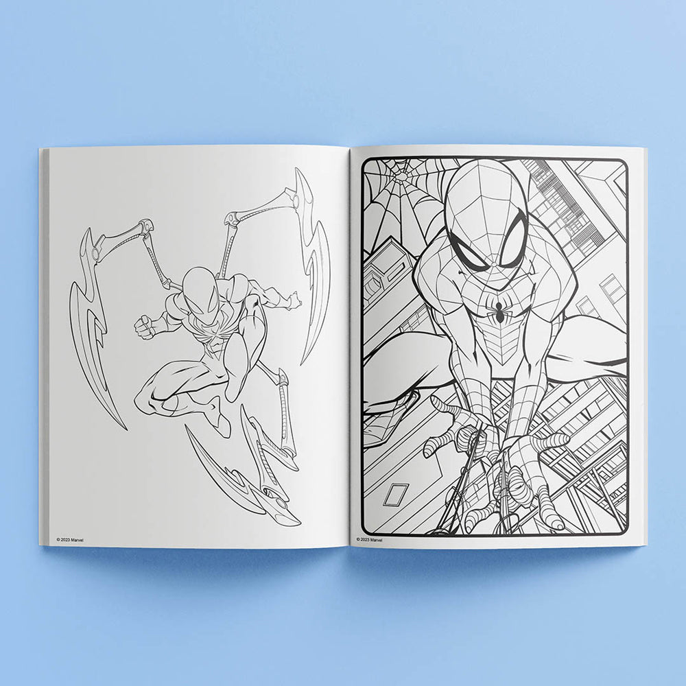 Bookoli Kids Super Spider-Man 64-Page Colouring & Activity Kit