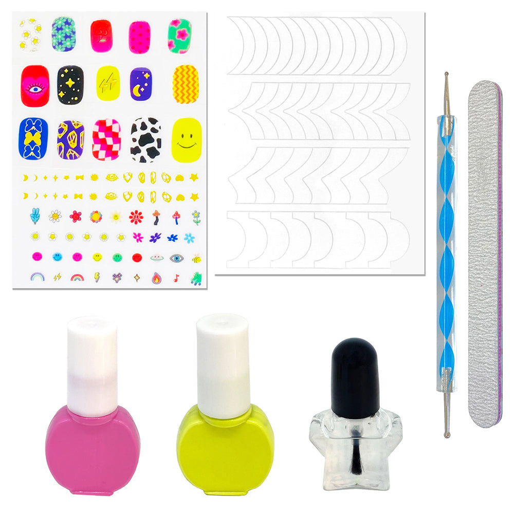 Omc! Oh My Craft Perfectly Polished Nail Art And Craft Activity Kit 10y+