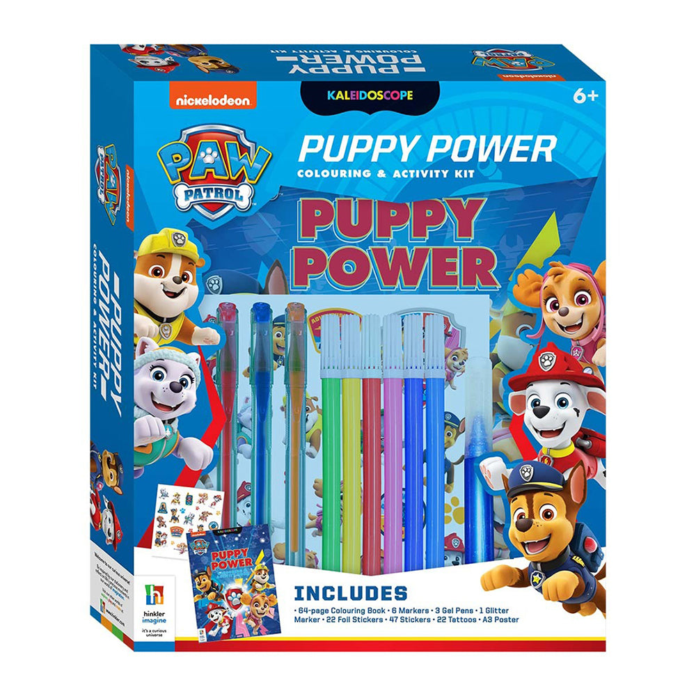Kaleidoscope Paw Patrol Puppy Power Kids Colouring & Activity Kit