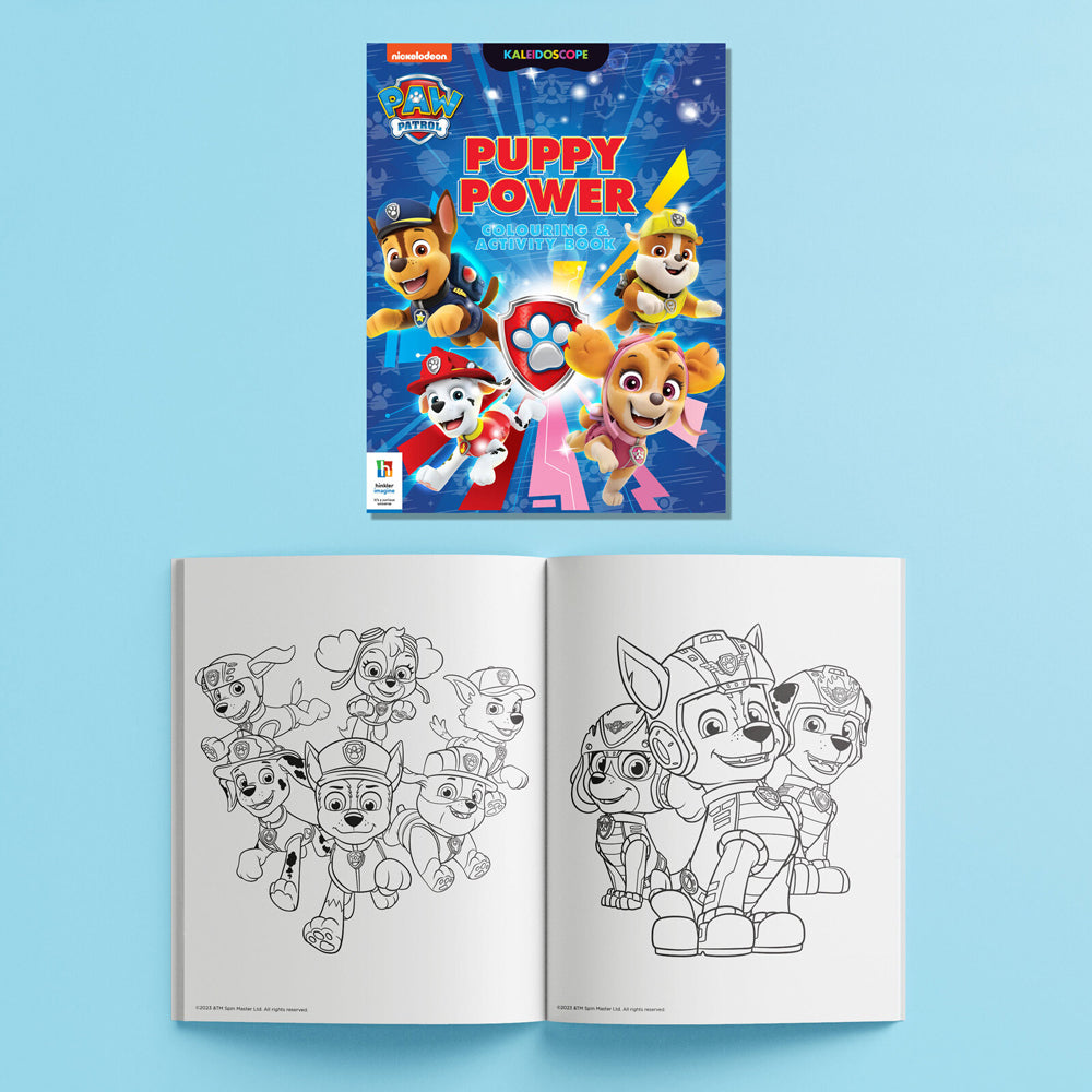 Kaleidoscope Paw Patrol Puppy Power Kids Colouring & Activity Kit