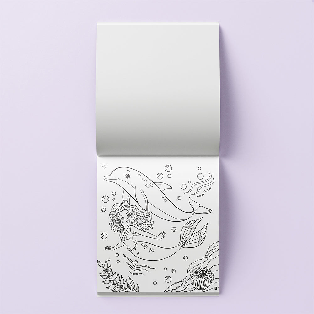 Kaleidoscope Magical Mermaids Colouring & Activity Set Kids Book 8y+