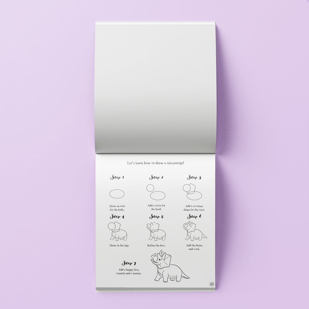 Kaleidoscope Discover the Dinosaurs Kids Colouring & Activity Set