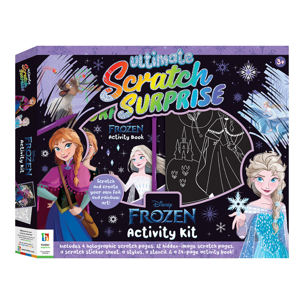 Kaleidoscope Ultimate Scratch Surprise Frozen Activity Kit Kids 4-12y