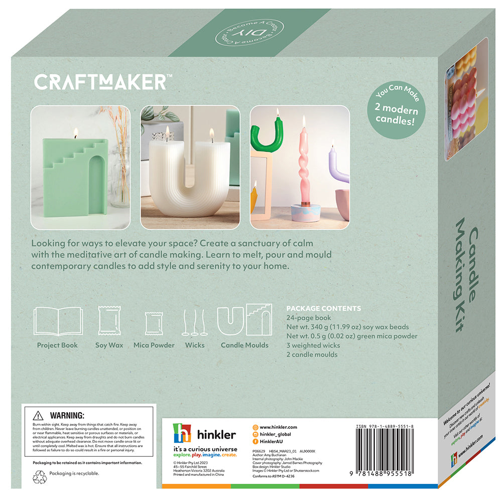 Craft Maker Candle Making Kit Classic Art/Craft Activity Set